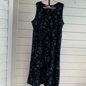 Rare Vintage Woolrich Y2K 90s sleeveless maxi dress large